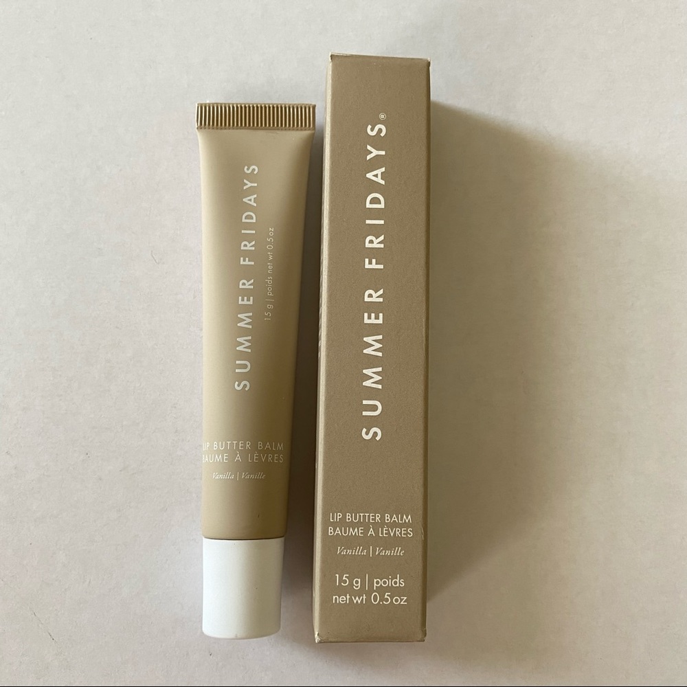 Summer Fridays Lip Butter Balm Vanilla NIB